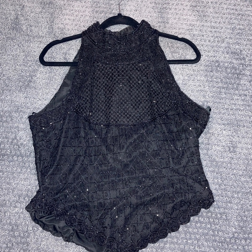 Stunning beaded top